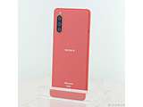 �k���Õi�l Xperia 10 III 128GB �s���N SO-52B docomo���b�N����SIM�t���[ �m6.0�C���`�L�@EL�^Snapdragon 690 5G�^RAM:6GB�^�i�mSIM�n