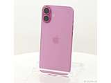 �k���Õi�l iPhone16 Plus 128GB �s���N 3N345J�^A SIM�t���[ �m6.7�C���`�L�@EL�^Apple A18�^RAM:8GB�^�i�mSIM&eSIM�n