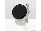 �k���Õi�l Google Pixel Watch 3 45mm(WiFi) Polished Silver �A���~�P�[�X�^Porcelain �A�N�e�B�u�o���h GA05736-US