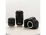 �k���Õi�l NIKON D5600 �_�u���Y�[���L�b�g �u���b�N