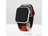 �k���Õi�l Apple Watch SE ��2���� GPS 40mm �X�^�[���C�g�A���~�j�E���P�[�X Black Unity�X�|�[�c�o���h ���j�e�B�u���[��