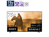�k�W���i�l �t���e���r BRAVIA(�u���r�A)  K-75XR70 �m75V�^ /Bluetooth�Ή� /4K�Ή� /BS�ECS 4K�`���[�i�[���� /YouTube�Ή��n