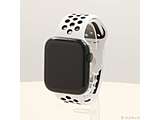 �k���Õi�l Apple Watch SE ��2���� GPS 44mm �~�b�h�i�C�g�A���~�j�E���P�[�X �T�~�b�g�z���C�g�^�u���b�NNike�X�|�[�c�o���h