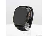 �k���Õi�l Apple Watch Ultra 2 GPS + Cellular 49mm �u���b�N�`�^�j�E���P�[�X �u���b�N�g���C�����[�v
