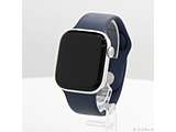 �k���Õi�l Apple Watch Series 10 GPS 42mm �V���o�[�A���~�j�E���P�[�X �f�j���X�|�[�c�o���h