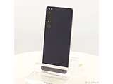 �k���Õi�l Xperia 1 IV 256GB �p�[�v�� SO-51C docomo SIM�t���[ �m6.5�C���`�L�@EL�^Snapdragon 8 Gen 1�^RAM:12GB�^�i�mSIM&eSIM�n