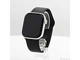 �k���Õi�l Apple Watch Series 10 GPS 42mm �V���o�[�A���~�j�E���P�[�X �u���b�N�X�|�[�c�o���h