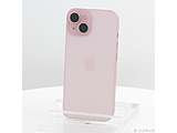 �k���Õi�l iPhone15 256GB �s���N MTMP3J�^A SIM�t���[ �m6.1�C���`�L�@EL�^Apple A16�^RAM:6GB�^�i�mSIM�n
