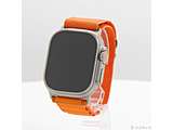 �k���Õi�l Apple Watch Ultra GPS + Cellular 49mm �`�^�j�E���P�[�X �I�����W�A���p�C�����[�v