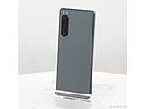 �k���Õi�i���j�l Xperia 5 IV 128GB �O���[�� SO-54C docomo SIM�t���[ �m6.1�C���`�L�@EL�^Snapdragon 8 Gen 1�^RAM:8GB�^�i�mSIM�n