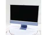 �k���Õi�l iMac 24-inch Late-2024 MWUF3J�^A Apple M4 8�R�ACPU_8�R�AGPU 16GB SSD256GB �u���[ �kmacOS v26.6�l