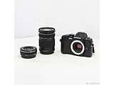 �k���Õi�l OM-D E-M10 Mark III EZ�_�u���Y�[���L�b�g �u���b�N