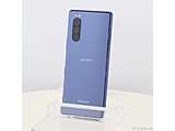 �k���Õi�l Xperia 5 64GB �u���[ SO-01M docomo���b�N����SIM�t���[ �m6.1�C���`�L�@EL�^Snapdragon 855�^RAM:6GB�^�i�mSIM�n
