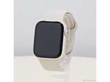 �k���Õi�l Apple Watch Series 8 GPS 45mm �X�^�[���C�g�A���~�j�E���P�[�X �X�^�[���C�g�X�|�[�c�o���h