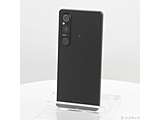 �k���Õi�l Xperia 1 VI 256GB �u���b�N SO-51E docomo SIM�t���[ �m6.5�C���`�L�@EL�^Snapdragon 8 Gen 3�^RAM:12GB�^�i�mSIM&eSIM�n
