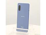 �k���Õi�i���j�l Xperia 10 III 128GB �u���[ SO-52B docomo���b�N����SIM�t���[ �m6.0�C���`�L�@EL�^Snapdragon 690 5G�^RAM:6GB�^�i�mSIM�n