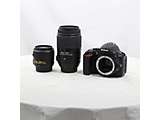 �k���Õi�l NIKON D5500 �_�u���Y�[���L�b�g �u���b�N