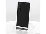 �k���Õi�l Xperia 1 VI 256GB �u���b�N SOG13 au SIM�t���[ �m6.5�C���`�L�@EL�^Snapdragon 8 Gen 3 Mobile Platform�^RAM:12GB�^�i�mSIM&eSIM�n