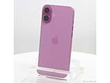 �k���Õi�l iPhone16 Plus 128GB �s���N MXVD3J�^A SIM�t���[ �m6.7�C���`�L�@EL�^Apple A18�^RAM:8GB�^�i�mSIM&eSIM�n