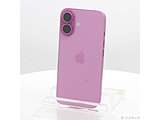 �k���Õi�l iPhone16 512GB �s���N MYE43J�^A SIM�t���[ �m6.1�C���`�L�@EL�^Apple A18�^RAM:8GB�^�i�mSIM&eSIM�n