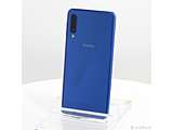 �k���Õi�l GALAXY A7 64GB �u���[ SM-A750C �y�V SIM�t���[ �m6�C���`�L�@EL�^Exynos 7885�^RAM:4GB�^�i�mSIM�n