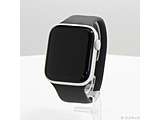 �k���Õi�l Apple Watch SE ��2���� GPS 44mm �V���o�[�A���~�j�E���P�[�X �u���b�N�\�����[�v