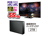 ys\̔zREGZA 55V^ƊOtHDD2TBZbg129,800~I