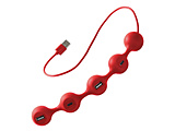 LD143DR USB-A �� USB-C�{USB-A �ϊ��n�u PEAS HUB2 �_�[�N���b�h �m�o�X�p���[ /4�|�[�g /USB2.0�Ή��n