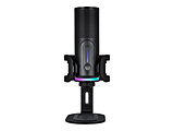 MIC-PRO-192-RGB-ST-BK Q[~O}CN wbhzo̓3.5mm MIC PRO(Chrome/Mac/Windows11Ή) ubN [USB-C{USB-A]
