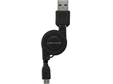 �X�}�[�g�t�H���p[USB microB] USB�P�[�u�� �[�d (���[��12�`78cm�E�u���b�N) GH-UCRMB-BK
