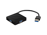 GH-HB3A4A-BK USB-Anu (Mac/Windows11Ή) ubN moXp[ /4|[g /USB 3.1 Gen1Ήn