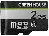 microSD[J[h Class4Ή 2GB   GH-SDM-D2G mClass4 /2GBn