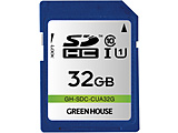 SDHC�������[�J�[�h UHS-I �N���X10  32G   GH-SDC-CUA32G �mClass10 /32GB�n �y864�z