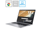 ノートパソコン Chromebook 315 ピュアシルバー CB315-3H-AF14N ［15.6型 /intel Celeron /メモリ：4GB /eMMC：32GB /2021年10月モデル］