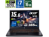 ANV15-52-N76Z55/E Acer Nitro V 15 Nitro �I�u�V�f�B�A���u���b�N �m15.6�^ /Windows11 Home /intel Core i7 /�������F16GB /SSD�F1TB /�p��ŃL�[�{�[�h�n