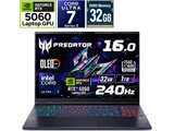 �Q�[�~���O�m�[�gPC PHN16S-71-N73Z56/E Predator Helios Neo 16S AI Predator �A�r�T���u���b�N �mRTX 5060�n