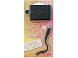 [PD20W]VRP[ǔ^Type-CpAC[d 1.5m ubN   AC-C20PGSKBK mUSB Power DeliveryΉ /20W /GaN(KE) ̗pn