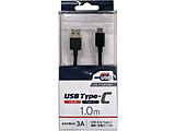 �yUSB-IF���K�F�ؕi�z1.0m�mType-C �� USB-A�nUSB2.0/3A�Ή�USB�P�[�u�� �[�d�E�]��  �u���b�N UD-3CS100K �mUSB-A �� USB-C�n