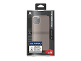 iPhone 12 mini 5.4C`ΉP[X Air jacket Clear Black POWER SUPPORT(p[T|[g) NAubN PPBY-73