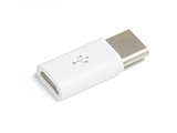 USB�ϊ��A�_�v�^ [USB-C �I�X�����X micro USB /�[�d /�]��] (�o���N�p�b�P�[�W��) �z���C�g TCMAB-WH