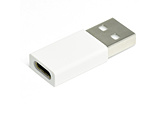 USB�ϊ��A�_�v�^ [USB-A �I�X�����X USB-C /�[�d /�]�� /USB2.0] (�o���N�p�b�P�[�W��) �z���C�g TCU20AB-WH