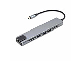 mUSB-C IXX J[hXbg2 / HDMI / LAN / USB-A2 / USB-C2] USB PDΉ 100W hbLOXe[V MY DOCK STATION 8-IN-1 O[ JTMD-8IN1 mUSB Power DeliveryΉn