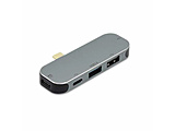 JTMD-5IN1D-U USB-C  USB-C{USB-A ϊnu (Chrome/Android/iPadOS/iOS/Mac/Windows11Ή)MY DOCK STATION 5-IN-1 USB O[ moXZtp[ /5|[g /USB3.0Ή /USB Power DeliveryΉn