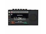 MicroSD/USB録音対応モノラルラジカセ  ブラック SCT-R227K ［ワイドFM対応 /ハイレゾ非対応 /Bluetooth非対応］