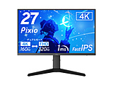 �Q�[�~���O���j�^�[ BK Pixio PX27UPN-O �u���b�N�m27�^ /4K(3840×2160�j /���C�h /320Hz�n