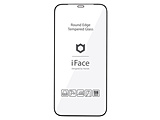 [iPhone 12/12 Prop]iFace Round Edge Tempered Glass Screen Protector EhGbWKX ʕیV[g 41-890295 ubN