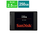 y݌Ɍz SSD SATAڑ Ultra 3D  SDSSDH3-250G-J25 m250GB /2.5C`n