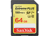 SDXCJ[h Extreme PLUSiGNXg[ vXj  SDSDXW6-064G-JBJCP mClass10 /64GBn yrbNJO[vpfzysof001z