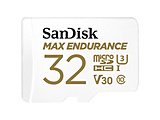 microSDHC�J�[�h UHS-I MAX ENDURANCE�i�}�b�N�X �G���f�������X�j���ϋv  SDSQQVR-032G-JN3ID �mClass10 /32GB�n