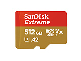SanDisk Extreme microSDXC UHS-IJ[h 512GB SDSQXAV-512G-JN3MD   SDSQXAV-512G-JN3MD mClass10 /512GBn ysof001z
